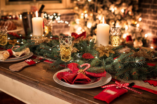 table des préparatif noël